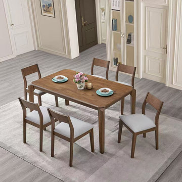 Modern Solid Wood Dining Table Set for Everyday Living | ACTU Furniture