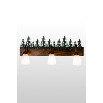 30 Wide Tall Pines 3 Light Vanity