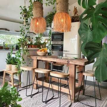 vidaXL Gavin Bar Stools 2 pcs Solid Mango Wood