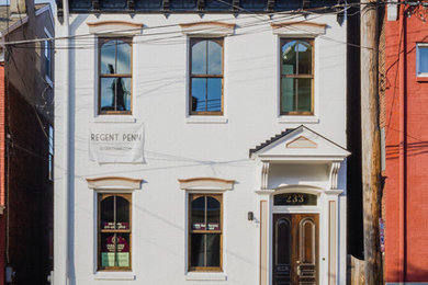 Inspiration for a timeless exterior home remodel in Other