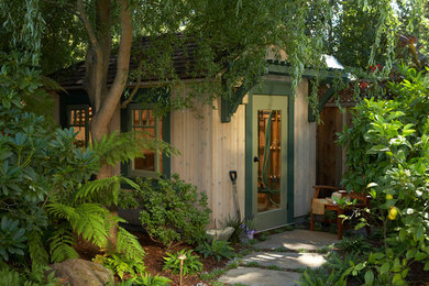 Shed - craftsman shed idea in San Francisco