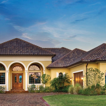 Sater Design Collection's 8052 "Caprina" Home Plan