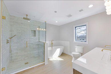 Inspiration for a bathroom remodel in New York