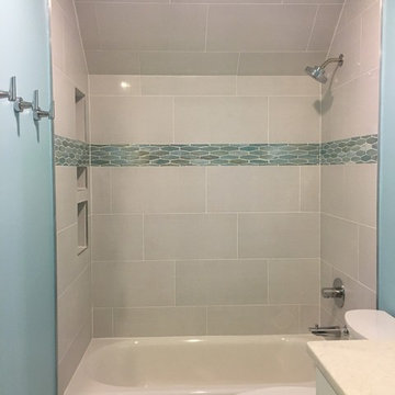 Serene Space for a Hall Bathroom