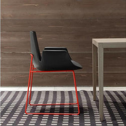 Poliform - Ventura Sled Chair with Arms by J. M. Massaud for Poliform - Dining Chairs