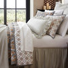 Abbie Western Paisley Reversible Quilt Set, King, Gray, 3 Piece