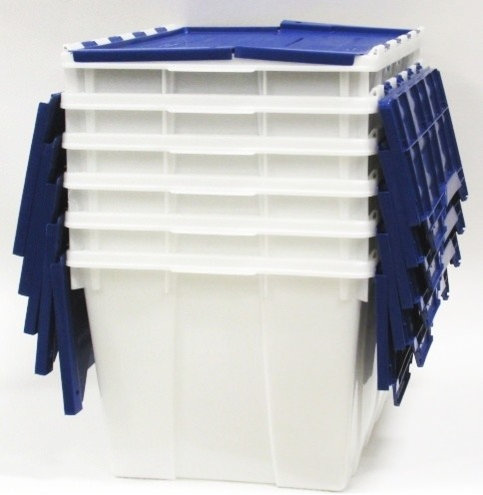 6-Piece Flip Lid Tote