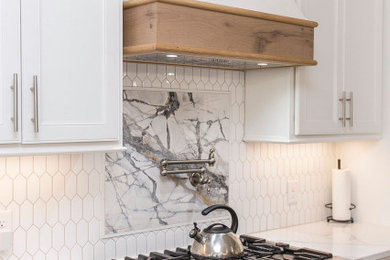 Home design - transitional home design idea in Charlotte