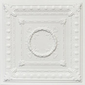 20"x20" Styrofoam Glue Up Ceiling Tiles, R47W Plain White