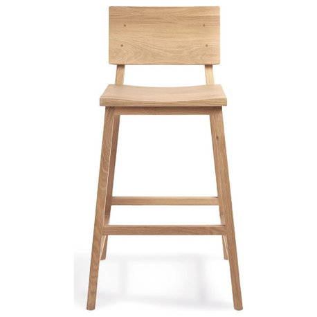 Oiled Oak Counter Stool | OROA N3