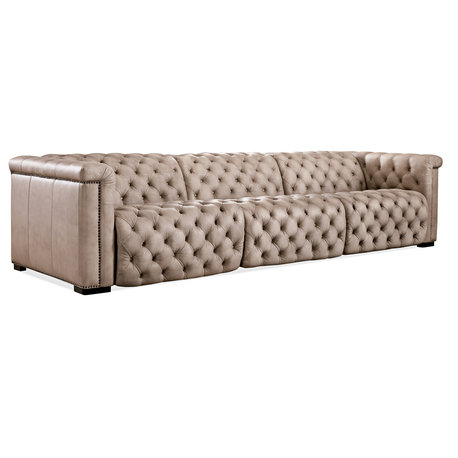 Savion Grandier Power Recliner Sofa with Power Headrest