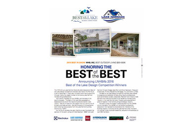 Lake Norman Currents - Best of the Lake Design Competition Winners