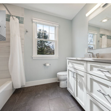 Fresh and Clean Hall Bath