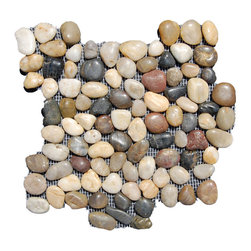 Mix Polished Pebble Tile - Products
