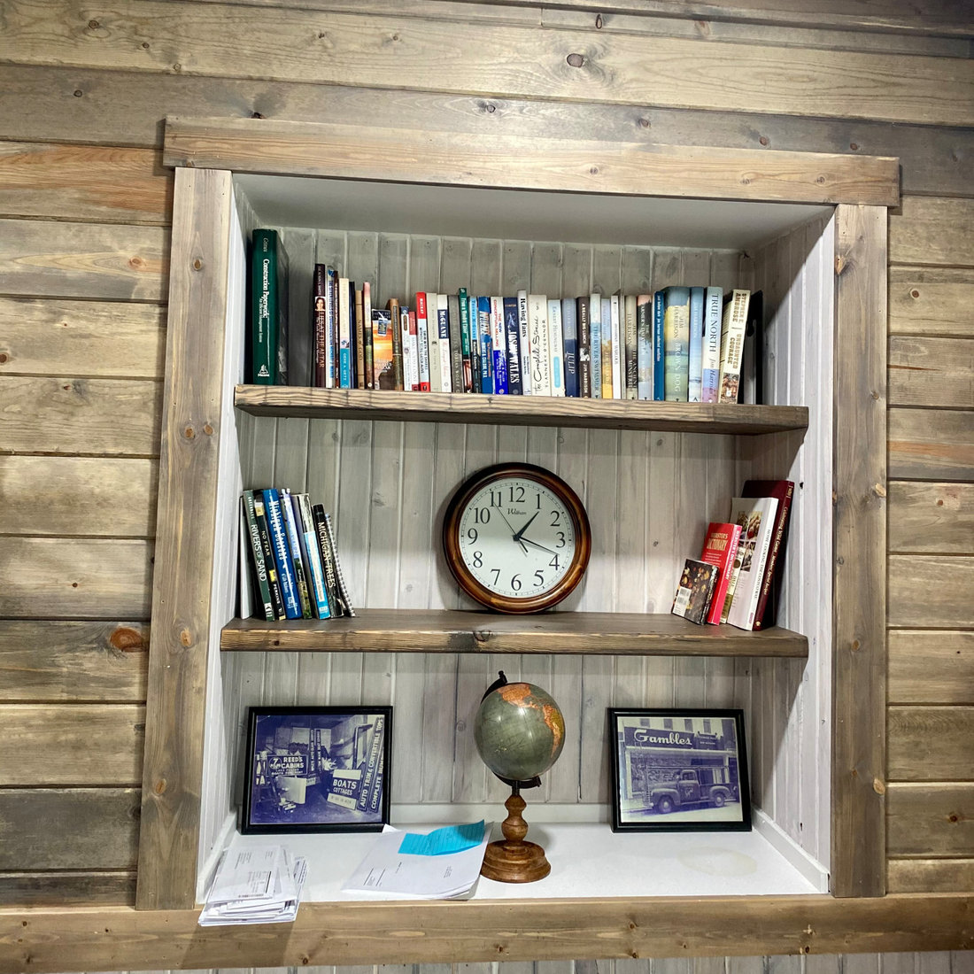 Built in Book Case