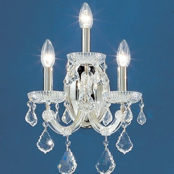 Maria Theresa Crystal Sconce - Wall Sconces
