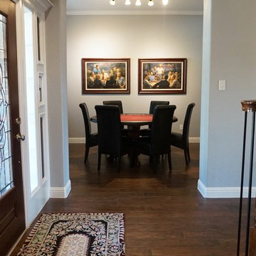 Wood-Look Tile Installation in a Traditional Home
