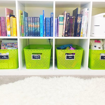 bookshelves