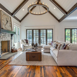 Kole Custom Homes- Reclaimed Flooring - Flooring