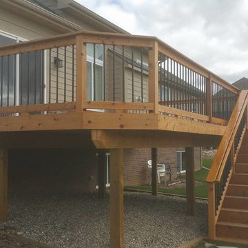 New Cedar Deck Stain in Clarkston MI