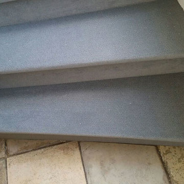 Treppenerneuerung mit Teppich