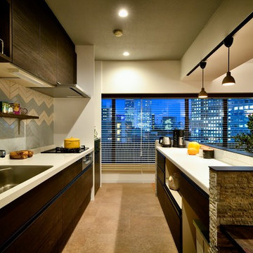都心の立地をデザインソースに -くつろぎの大人空間-(マンション/apartment)