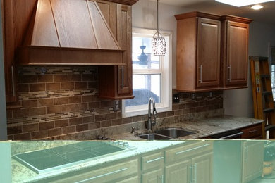 Kitchen - contemporary kitchen idea in Other