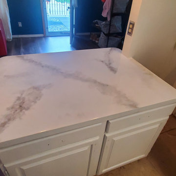 Epoxy counter coating