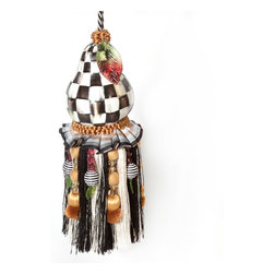 Courtly Check Pear Tassel | MacKenzie-Childs - Home Decor