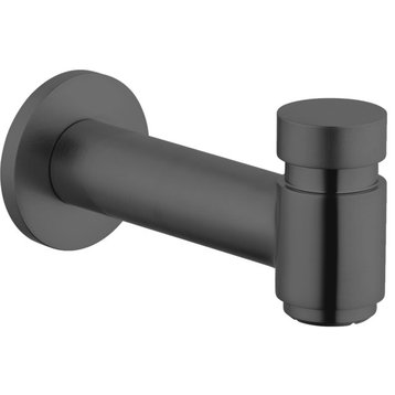 Hansgrohe 72411 Talis S Wall Mounted Tub Spout - Brushed Black Chrome