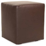 Amanda Erin - Avanti Universal Cube Ottoman, Pecan - Avanti Cubes are the perfect blend of downtown style and uptown sophistication. This luxurious faux leather fabric will entice your fashion senses with its supple leather look and feel. The simple design of the Avanti Cubes makes them great to use as side tables, ottomans, alternate seating and more.
