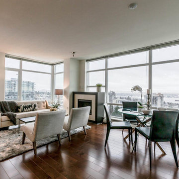 Staging Condo - 158 13th street W,  North Vancouver