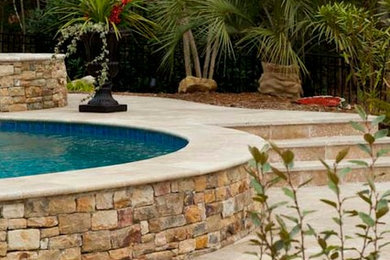 Inspiration for a timeless pool remodel in Charlotte