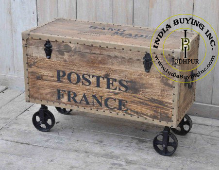 Industrial retro vintage french furniture