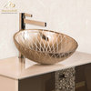 Atelier Xeni High End Bath Sink, Champagne Transparent