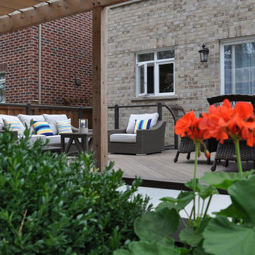 Mississauga Rd TimberTech Multi-Level Deck