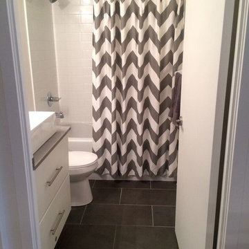 After - Bathroom - 1171 Queen Street, Toronto