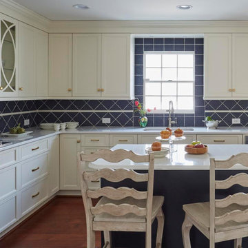 Suburban Baltimore Two-Tone Kitchen Remodel