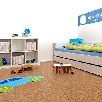 Bedroom Flooring Ideas with Cork Flooring