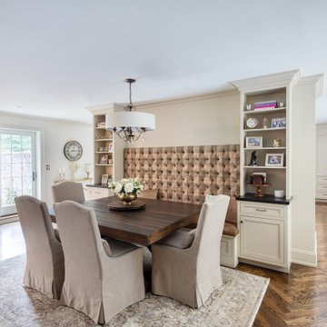 Cozy Breakfast Room with Hidden Pantry