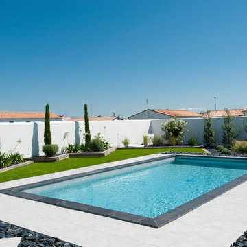 Piscine extérieure 4 x 8