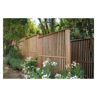 Schallschutzzäune für Ruhe im Garten Contemporain Stuttgart par