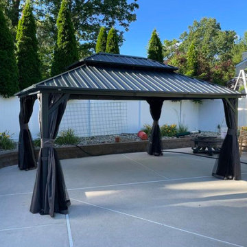 Steel Pergola Construction