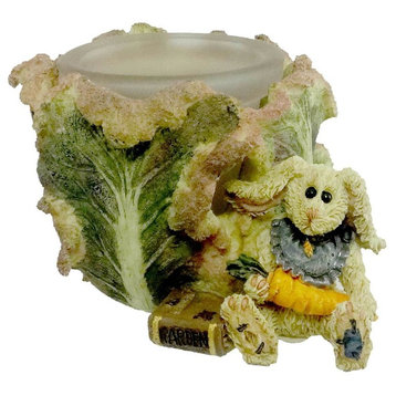Boyds Bears Resin Daphne in the Cabbage Patch Glass Bearstone Rabbit 27750