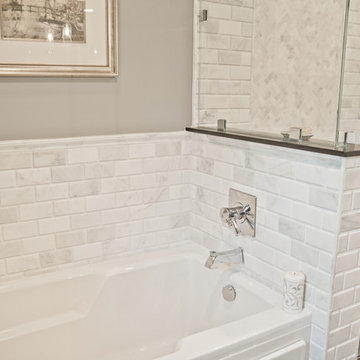 Tranquil Glamour NJ Bathroom Remodel