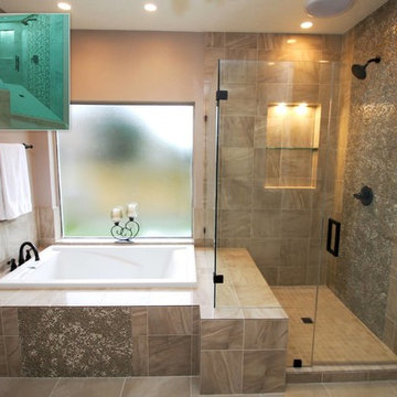 "Charmed" - Master Bathroom & Powder Room