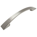 Cosmas - Cosmas 9604-128SN Satin Nickel Cabinet Pull - 5" (128mm) Hole Centers