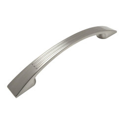 Cosmas - Cosmas 9604-128SN Satin Nickel Cabinet Pull - Cabinet And Drawer Handle Pulls