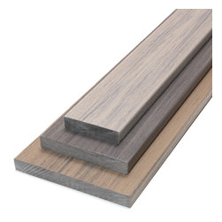 Deckorators Voyage Varied-Plank Decking in Tundra and Sierra - Deck Tiles And Planks