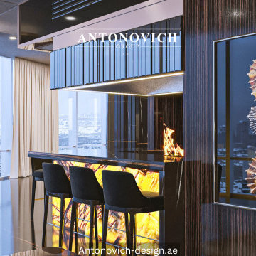 Ultra-Luxury Penthouse Interior & Private Entertainment Lounge – Dubai